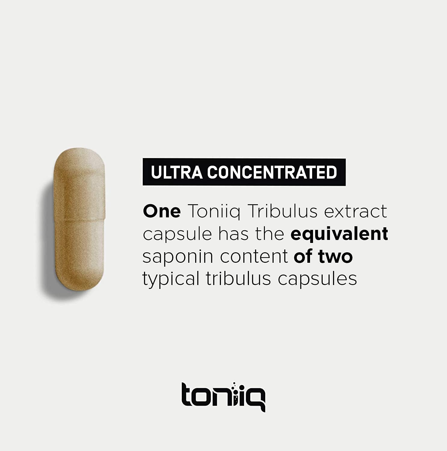 Ultra High Strength Tribulus Terrestris for Men - 95% Steroidal Saponins - 1300Mg Concentrated Tribulus Terrestris Extract Formula- Natural Testosterone Supplement for Men and Women- Tribulus Powder