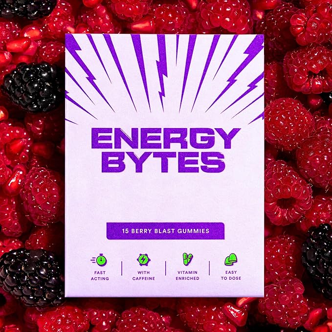 Energy Bytes Caffeine Gummies