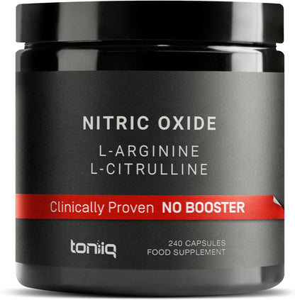 3,000Mg Nitric Oxide Supplement - 99% Purified L-Arginine and L-Citrulline - Beet Root - Clinically Proven Velox Blend - Nitric Oxide Booster for Men - 240 Capsules -