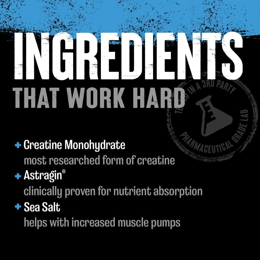 Creatine Chews Tablets - Enhanced Creatine Monohydrate with Astragin to Improve Absorption, Sea Salt for Added Pumps, Delicious and Convenient Chewable Tablets - Grape - 120 Count